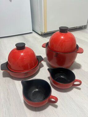 LADY CHEF TAGI POT AND CLAY POT SET - Give two bowls as a gift